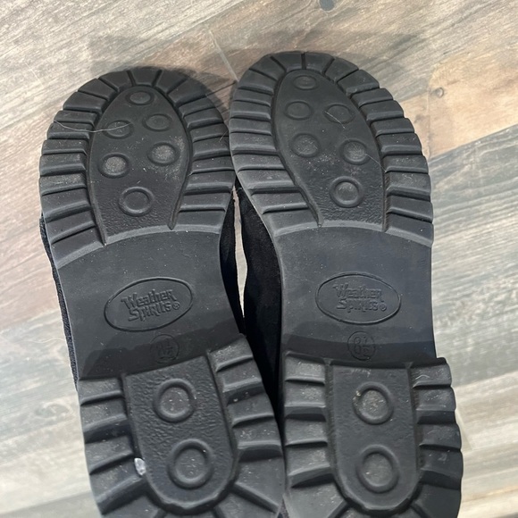 Weather Spirits Suede Leather Lagenlook Cottagecore Faux Fur Lined 8.5 Boot - Picture 4 of 8